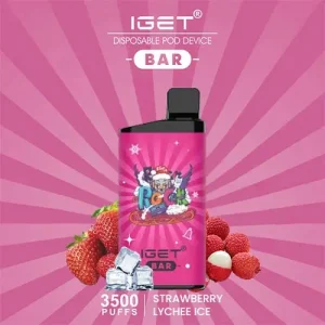 iget bar 3500 strawberry lychee ice
