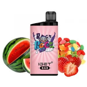 iget bar 3500 strawberry watermelon hard candy