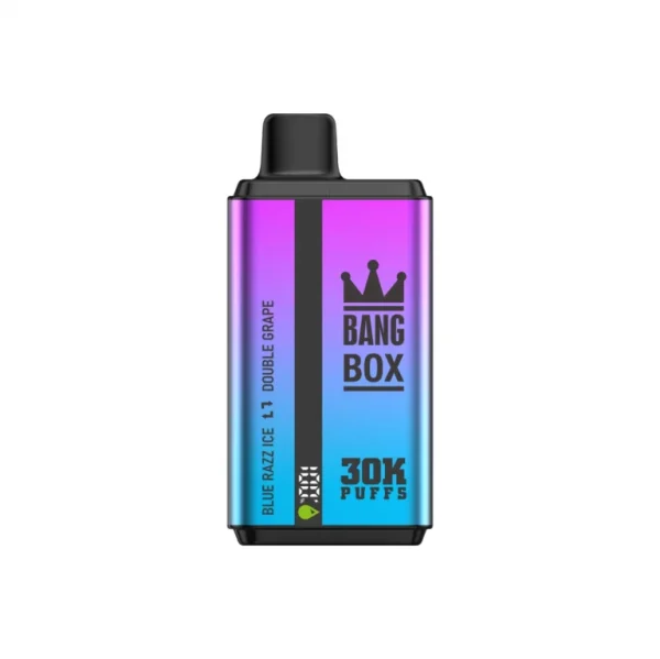 Bang Box 30000 Puffs Double Flavour – Blue Razz Ice & Double Grape