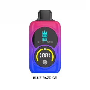 bang box 35k blue razz ice