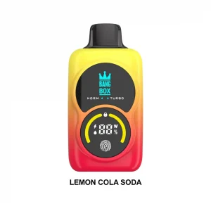 bang box 35k vape lemon cola soda