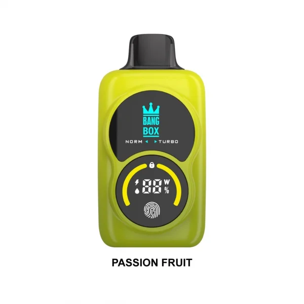 Bang Box 35K Puffs Touch Control Disposable Vape – Passion Fruit